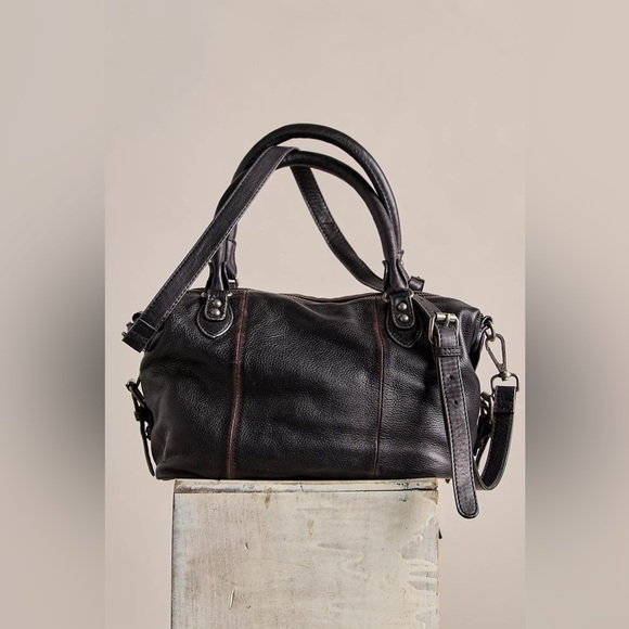 We The Free by Free people Baby Emerson Tote Bag leather in black - Picture 12 of 14